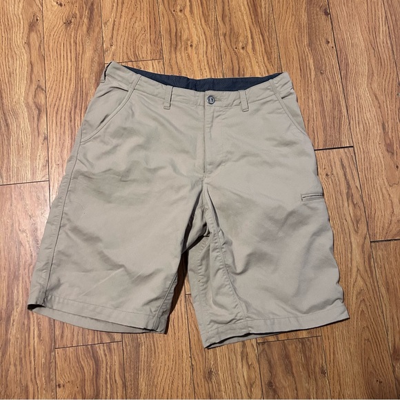 Patagonia Shorts Patagonia Mens Long Khaki Shorts With Thigh Pocket Shorts Size 32 Poshmark